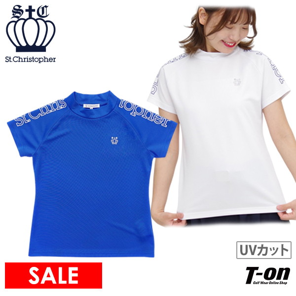 【30％OFFセール】ハイネックシャツ レディース セントクリストファー St.Christopher  ゴルフウェア tl44103の通販は 8,374円