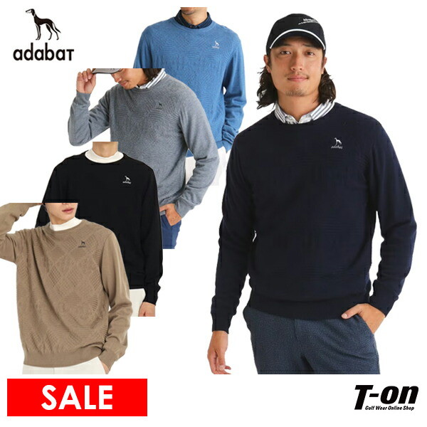 【40％OFFセール】セーター メンズ アダバット adabat ゴルフウェア 082-19007の通販は 13,860円