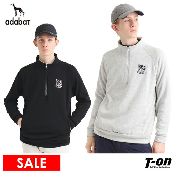 【タイムセール2/25 13:00迄】トレーナー メンズ アダバット adabat ゴルフウェア 082-19202 OFFの通販は