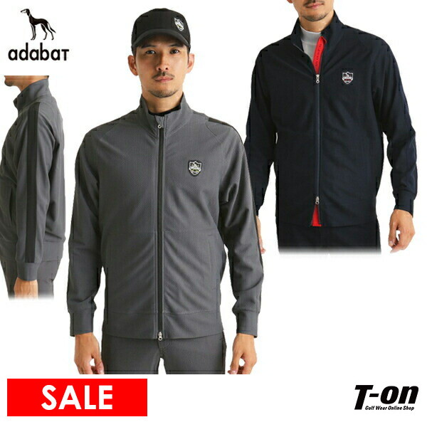 【タイムセール2/25 13:00迄】ブルゾン メンズ アダバット adabat ゴルフウェア 082-59900 OFFの通販は