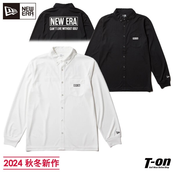 ポロシャツ メンズ ニューエラ ゴルフ ニューエラ NEW ERA 日本正規品 2024 秋冬 新作 ゴルフウェア 14326409-10