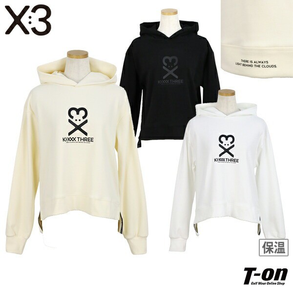 【送料無料】パーカー レディース キックスリー KI-XXX THREE ゴルフウェア 2324awk3w103の通販はトレーナー