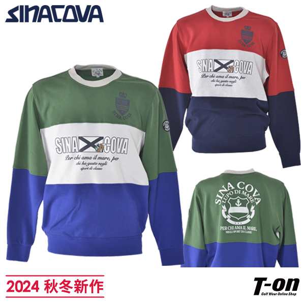 【送料無料】トレーナー メンズ シナコバ サルジニア SINACOVA SARDEGNA 2024 秋冬 新作 24210030