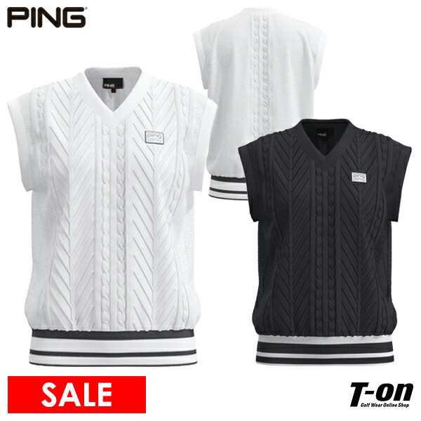 【30％OFFセール】Vネックベスト レディース ピン PING ゴルフウェア 622-4274800の通販は