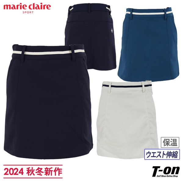 スカート レディース マリクレール スポール marie claire sport 2024 秋冬 新作 ゴルフウェア 734-320