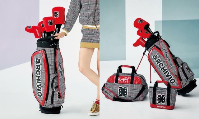 アルチビオ archivio ゴルフ 2025秋冬新作 レディース キャディバッグ