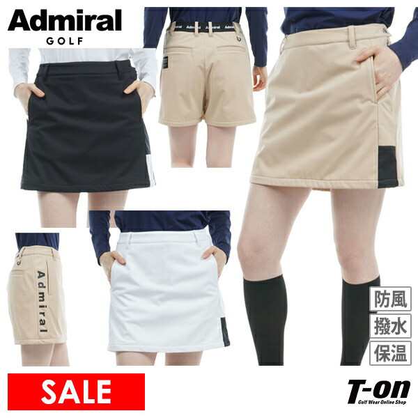 【送料無料】スカートパンツ レディース アドミラルゴルフ Admiral Golf 日本正規品 2024 秋冬 新作 ゴルフウェア adla478