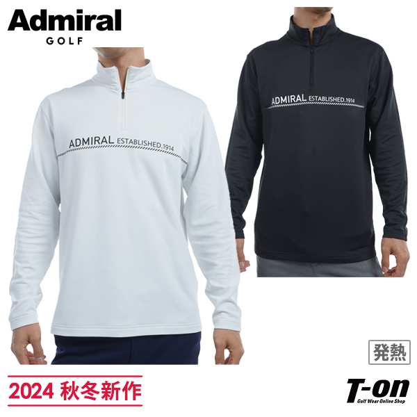 【送料無料】ポロシャツ メンズ アドミラルゴルフ Admiral Golf 日本正規品 2024 秋冬 新作 ゴルフウェア adma467