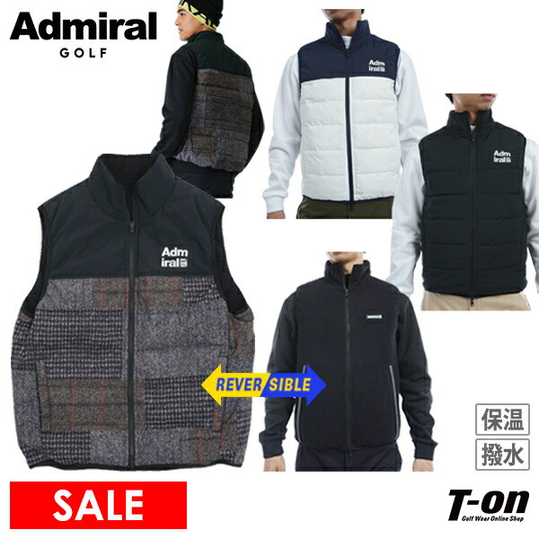 【30％OFFセール】ベスト メンズ アドミラルゴルフ Admiral Golf 日本正規品 adma487
