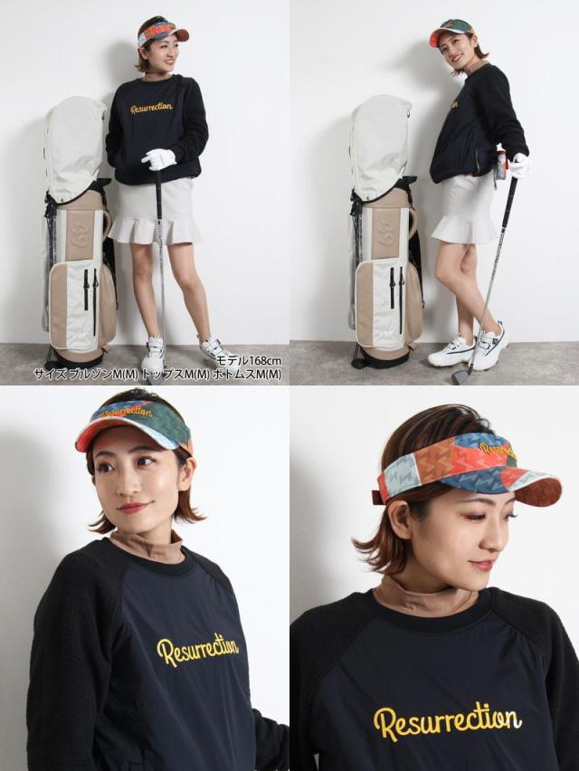 【30%OFFセール】ブルゾン レディース レザレクション Resurrection ゴルフウェア bd34ou29-wの通販は 【30%OFFセール】ブルゾン レディース レザレクション Resurrection ゴルフウェア bd34ou29-wの通販は