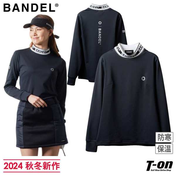 【送料無料】ハイネックシャツ レディース バンデル BANDEL 2024 秋冬 新作 ゴルフウェア bgs-w4ajrmc