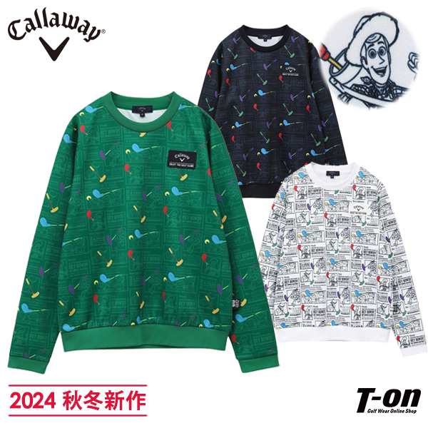 【送料無料】トレーナー レディース キャロウェイ アパレル Callaway APPAREL 2024 秋冬 新作 ゴルフウェア c24217232