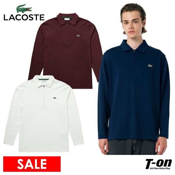 【送料無料】ポロシャツ メンズ ラコステ LACOSTE　日本正規品 2024 秋冬 新作 ゴルフウェア dh9347-99