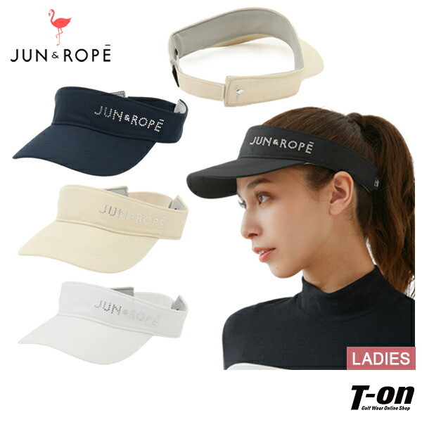 サンバイザー レディース ジュン＆ロペ JUN＆ROPE ゴルフ eru14200