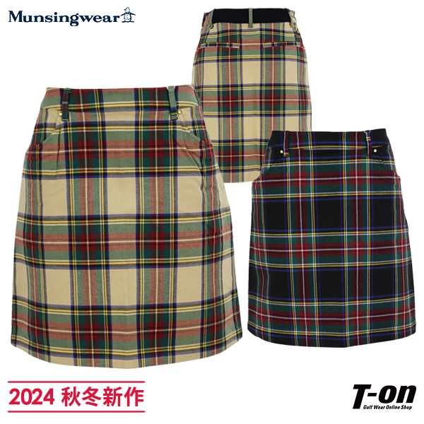 【ポイント10倍】【送料無料】スカート レディース マンシングウェア Munsingwear 2024 秋冬 新作 ゴルフウェア mg4fsk24l