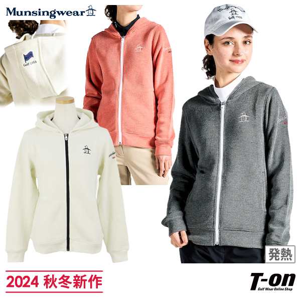 【送料無料】ブルゾン レディース マンシングウェア Munsingwear 2024 秋冬 新作 ゴルフウェア mg4fsw80l