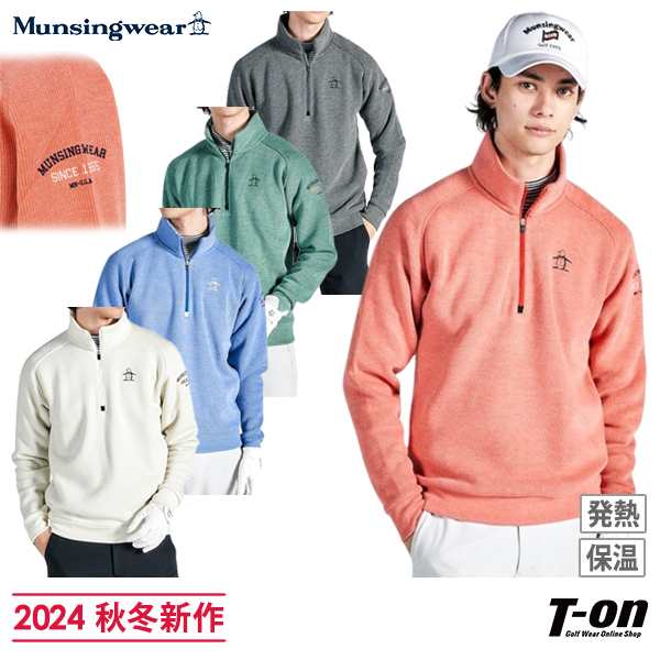 【送料無料】トレーナー メンズ マンシングウェア Munsingwear 2024 秋冬 新作 ゴルフウェア mg4fsw80m