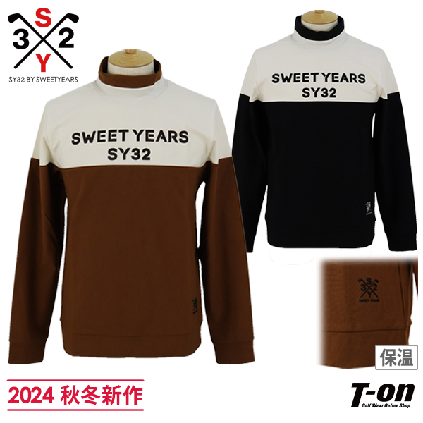 【30％OFFセール】ハイネック メンズ SY32 by SWEET YEARS GOLF エスワイサーティトゥ 日本正規品 ゴルフウェア syg-24a032の通販は