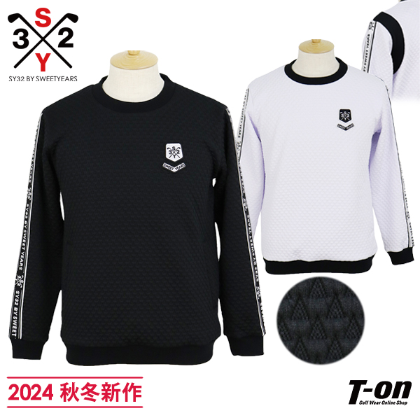 【30％OFFセール】トレーナー メンズ SY32 by SWEET YEARS GOLF エスワイサーティトゥ 日本正規品 ゴルフウェア syg-24a055の通販は