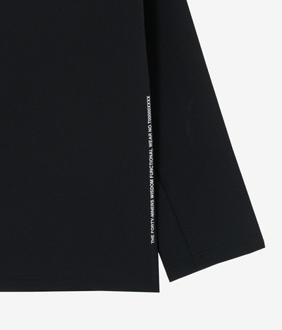 ポロシャツ　メンズ　TFW49 ゴルフウェア t102420018 サイズM TFW49 - LONG SLEEVE POLO | ポロシャツ | カーキ | ブラック | メンズ