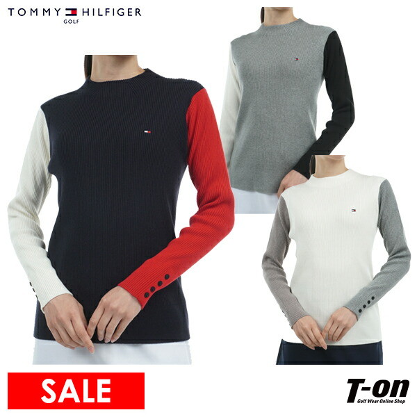 【タイムセール2/25 13:00迄 40％OFF】セーター レディース トミー ヒルフィガー ゴルフ TOMMY HILFIGER GOLF 日本正規品 ゴルフウェア thla451の通販は 7,841円