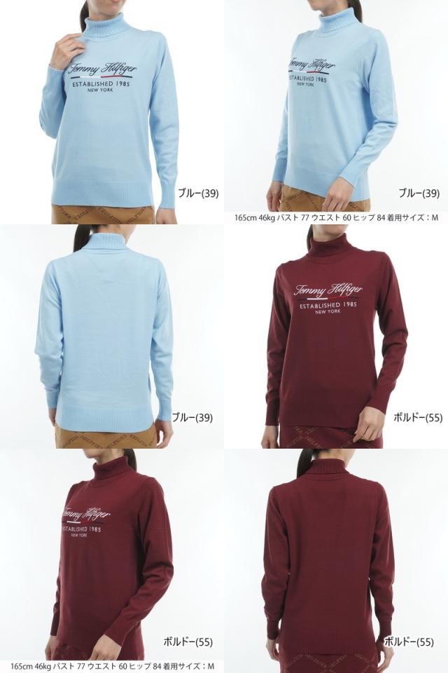 【タイムセール2/25 13:00迄 40％OFF】セーター レディース トミー ヒルフィガー ゴルフ TOMMY HILFIGER GOLF 日本正規品 ゴルフウェア thla480の通販は fundamatics.net