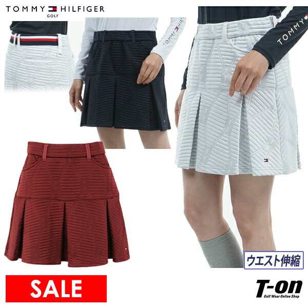 【送料無料】スカート レディース トミー ヒルフィガー ゴルフ TOMMY HILFIGER GOLF 日本正規品 2024 秋冬 新作 ゴルフウェア thla483