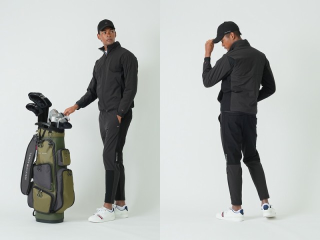 【送料無料】ブルゾン メンズ トミー ヒルフィガー ゴルフ TOMMY HILFIGER GOLF 日本正規品 2024 秋冬 新作 ゴルフウェア thma488