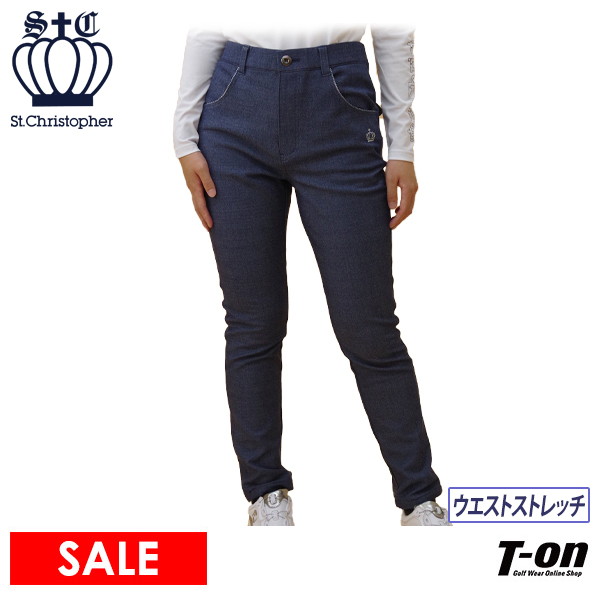 【30％OFFセール】パンツ レディース セントクリストファー St.Christopher  ゴルフウェア tl43600