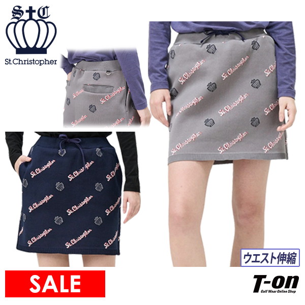 【30％OFFセール】スカート レディース セントクリストファー St.Christopher ゴルフウェア tl47700