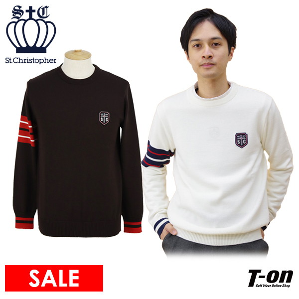 【30％OFFセール】セーター メンズ セントクリストファー St.Christopher  ゴルフウェア tm43300