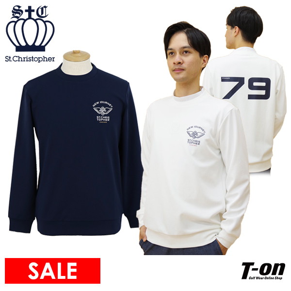 【30％OFFセール】トレーナー メンズ セントクリストファー St.Christopher  ゴルフウェア tm43401