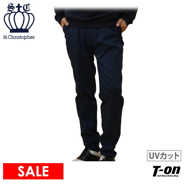 【30％OFFセール】ロングパンツ メンズ セントクリストファー St.Christopher  ゴルフウェア tm43601