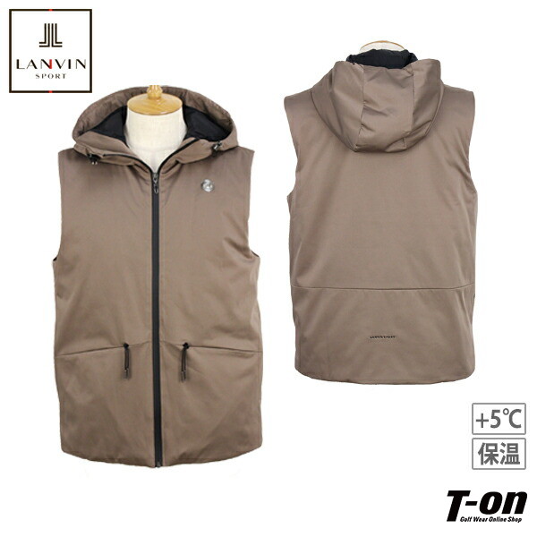 ベスト メンズ ランバン スポール LANVIN SPORT 日本正規品 ゴルフウェア vg4fve51mの通販は