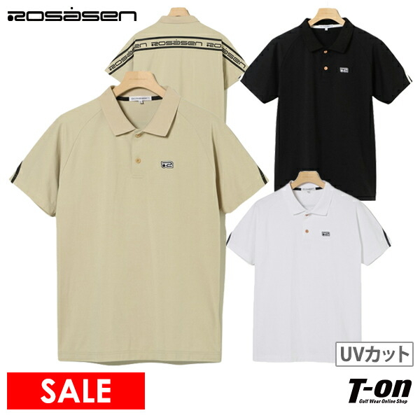 【送料無料】【メール便対応】ポロシャツ メンズ ロサーセン エーライン ROSASEN Aline 2024 春夏 新作 ゴルフウェア 047-21341の通販は