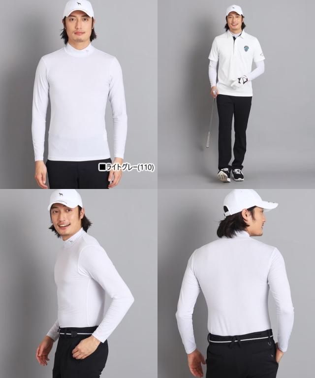 タイムセール 10/7 13:00迄】ハイネックシャツ メンズ アダバット