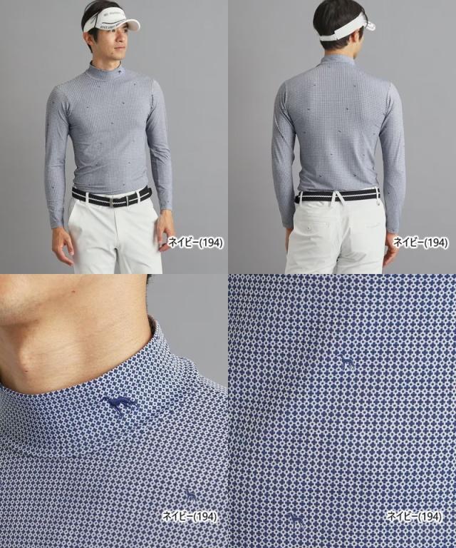 タイムセール 10/7 13:00迄】ハイネックシャツ メンズ アダバット