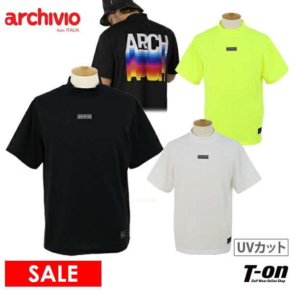 【30％OFFセール】ハイネックシャツ メンズ アルチビオ archivio ゴルフウェア a369501