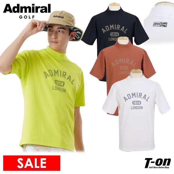 【30％OFFセール】ハイネックシャツ メンズ アドミラルゴルフ Admiral Golf 日本正規品 ゴルフウェア adma432