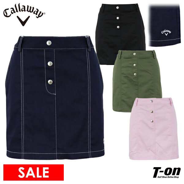 【30％OFFセール】スカート レディース キャロウェイ アパレル キャロウェイ ゴルフ Callaway APPAREL ゴルフウェア c24128207