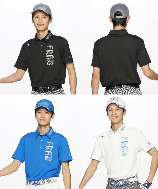 【ポイント10倍】ポロシャツ メンズ ルコックスポルティフ ゴルフ ルコック le coq sportif GOLF 2024 春夏 新作 ゴルフウェア qgmxja16の通販は