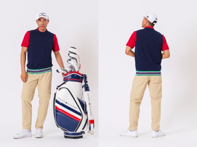 【30％OFFセール】ロングパンツ メンズ トミー ヒルフィガー ゴルフ TOMMY HILFIGER GOLF 日本正規品 ゴルフウェア thma418