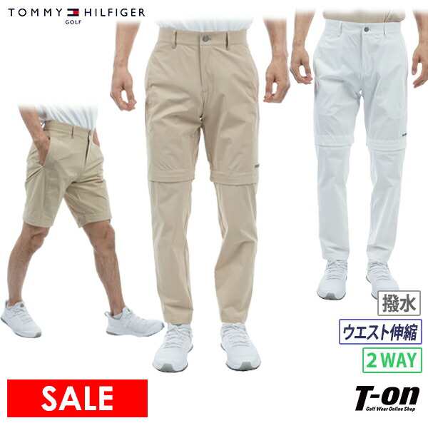 【30％OFFセール】ロングパンツ メンズ トミー ヒルフィガー ゴルフ TOMMY HILFIGER GOLF 日本正規品 ゴルフウェア thma418