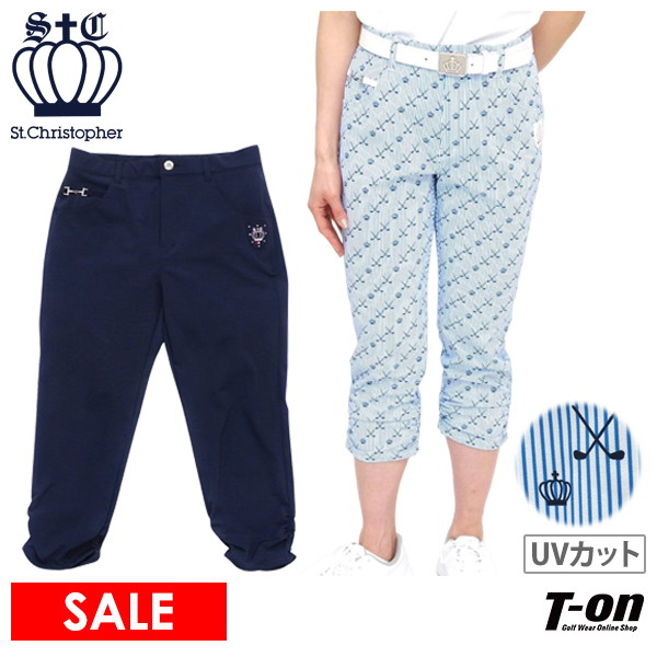 【30％OFFセール】パンツ レディース セントクリストファー St.Christopher  ゴルフウェア tl46600
