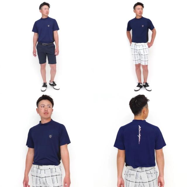 【30％OFFセール】ハイネックシャツ メンズ セントクリストファー St.Christopher  ゴルフウェア tm46101の通販は