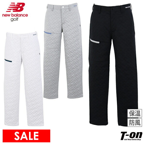 【大感謝祭P10倍】【送料無料】ロングパンツ メンズ ニューバランス ゴルフ new balance golf 2025 秋冬 新作 ゴルフウェア 012-5231006