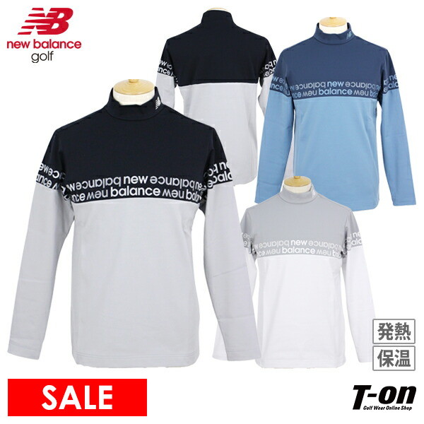 【大感謝祭P10倍】ハイネックシャツ メンズ ニューバランス ゴルフ new balance golf 2025 秋冬 新作 ゴルフウェア 012-5267007