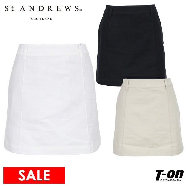 【大感謝祭P10倍】【送料無料】台形スカート レディース セントアンドリュース St ANDREWS 2025 秋冬 新作 ゴルフウェア 043-5234054