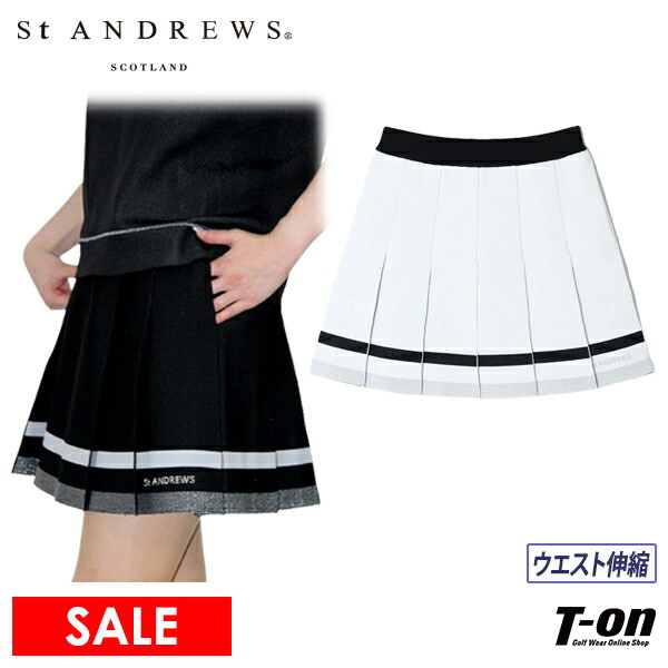【大感謝祭P10倍】【送料無料】ニットスカート レディース セントアンドリュース St ANDREWS 2025 秋冬 新作 ゴルフウェア 043-5234806