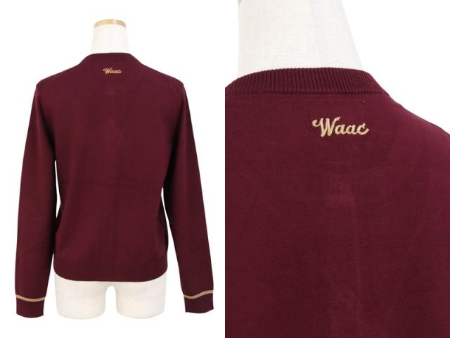 送料無料】カーディガン レディース ワック WAAC 日本正規品 2025 秋冬